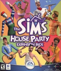 【中古】MacOS8.1以降 CDソフト The SIMS -HOUSE PARTY- EXPANSION PACK[北米版]