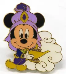 【中古】バッジ・ピンズ ミッキーマウス(アラビアンコスチューム) ピンバッジ 「ディズニー」 東京ディズニーシー アブーズ・バザール ミニゲーム 残念賞景品