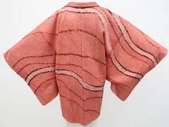 【京松】羽織 総絞り 羽織紐別売り 身丈約84cm 裄丈約64cm 正絹 着物 kyo7z12-1494