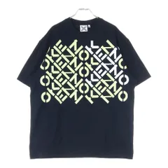 KENZO (ケンゾー) Monogram Print T-Shirt モノグラム 半袖Tシャツ ブラック FC55TS2084SK