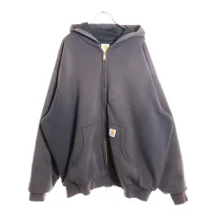 CARHARTT (カーハート) ZIP UP HOODIE PARKA ジップアップ フーディーパーカー ブラック J149 BLK