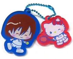 【中古】キーホルダー 不二周助＆ハローキティ 「新テニスの王子様×サンリオキャラクターズ -SERVICE PLAY!- コレクションアクリルキーホルダーA」