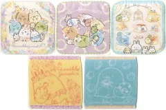 【中古】雑貨 全5種セット ハンドタオル 「一番くじ すみっコぐらし～ふしぎなうさぎのおにわテーマ～」 H賞