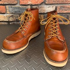 レッドウィング　アイリッシュセッター　四角犬タグ　usa製 ☆REDWING 875 アイリッシュセッター 旧四角犬タグ 1990年製 US7E JP25