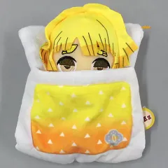 【中古】ぬいぐるみ 我妻善逸 お布団ず ぬいぐるみ 「鬼滅の刃」 プレミアムバンダイ＆ジャンプショップ(一部店舗)限定