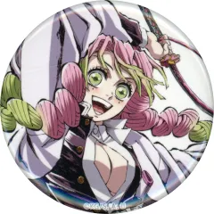 【中古】バッジ・ビンズ 甘露寺蜜璃(引き) 44mm缶バッジB 「鬼滅の刃 刀鍛冶の里編・柱稽古編 恋柱 甘露寺蜜璃 幕間画集表紙イラストWEBSHOPくじ」 F賞 C105グッズ