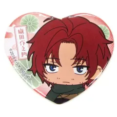 【中古】バッジ・ピンズ(キャラクター) 織田作之助 「文豪ストレイドッグス DEAD APPLE ハート缶バッジ」