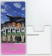 [중고] 스마트폰·모바일 스탠드(아크릴) 안코 팀 스마트폰 스탠드 [Blu-ray 걸즈 & 팬처 극장판] 상신전기 구입 특전