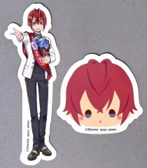 【中古】シール・ステッカー リドル・ローズハート ステッカー2枚セット 「セガラッキーくじオンライン ディズニー ツイステッドワンダーランド -ハッピーバースデー- vol.2」 F-1賞