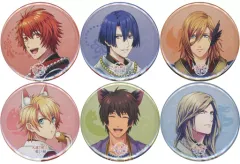 【中古】バッジ・ピンズ [単品] 集合 缶バッジ6個セット 「うたの☆プリンスさまっ♪ Shining LiveドラマCD2 久遠を結びし愛しき縁 アニメイト初回限定版 赤き太陽Ver.」 同梱特典