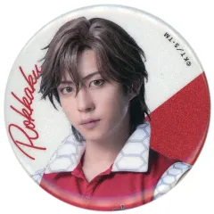 【中古】バッジ・ピンズ 松永有紘(佐伯虎次郎) トレーディンググリッター缶バッジ 比嘉＆六角 「ミュージカル『テニスの王子様』4thシーズン 青学vs比嘉 POP UP SHOP」