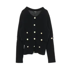 シャネル CHANEL カーディガン ココマークボタン P72780K10442 カシミヤ カーディガン レディース Used A