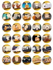【中古】バッジ・ピンズ 全30種セット 「ハイキュー!! 缶ガチャ(54mm) 02.トレーディング場面写缶バッジ (2)烏野B」