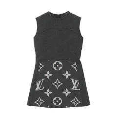 ルイ・ヴィトン LOUIS VUITTON ワンピース モノグラム RW202W TUV FJDR04 ウール シルク ワンピース レディース Used A