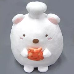 [중고] 봉제 장난감 시로쿠마와 후로시키 빵 봉제 장난감 [이치 반 쿠지 스미코 구라시 스미 코 빵 교시] A 상