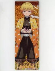 【中古】バッジ・ピンズ 我妻善逸(四角缶) 缶バッジ 「鬼滅の刃 弐ノ章 -戯典-」 ナムコ・とるモ限定