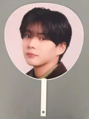 【中古】うちわ・扇子 長尾謙杜 ジャンボうちわ 「なにわ男子 LIVE TOUR 2025 ’BON BON VOYAGE’」