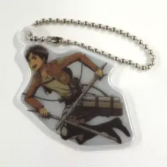 【中古】キーホルダー・マスコット(キャラクター) エレン (立体機動Ver) リフレクターキーチェーン 「進撃の巨人」 セブンイレブン限定 進撃の巨人キャンペーン グッズ