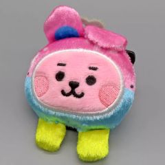[중고] 배지 핀즈 COOKY(정국) 오리지널 봉제인형 배지(BABY ROBOT) [BT21] 패밀리 마트 한정