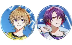 【中古】バッジ・ピンズ 風楽奏斗＆渡会雲雀 44mm円型缶バッジ2個セット 「CD バーチャルYouTuber にじさんじ VOLTACTION 1st Mini Album / Action!!!!!!!!!!!!」 楽天ブックス購入特典