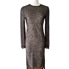 ALLSAINTS KIARA LINLEO DRESS レース プリーツドレス