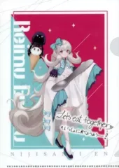 【中古】クリアファイル 遠藤霊夢 A5サイズクリアファイル 「バーチャルYouTuber にじさんじ NIJISANJI EN×ファミリーマートキャンペーン」 ゼリー飲料コース対象商品購入特典