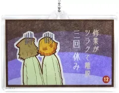 【中古】雑貨 我妻善逸＆嘴平伊之助 「劇場版 鬼滅の刃 無限列車編×ufotable Cafe 第三期 大正鬼殺隊双六ランダムアクリルチャームB」