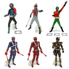 【中古】トレーディングフィギュア 全6種セット 「アルティメットソリッド 仮面ライダー」