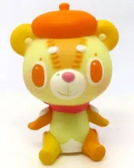 【中古】トレーディングフィギュア くまのくまくま(オレンジ) 「VAG SERIES19 くまのくまくま」