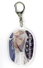 【中古】キーホルダー スペルビ・スクアーロ 「家庭教師ヒットマンREBORN! コラボカフェ in eeo Cafe アクリルキーホルダー 30/(描き下ろしイラスト サマーカジュアル ver.)」