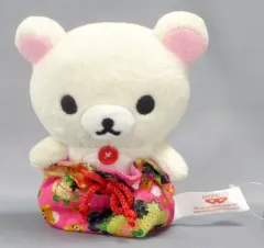 【中古】ぬいぐるみ コリラックマ 巾着入りぬいぐるみ 「一番くじ リラックマ ～和モダン びより～」 E賞