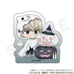 【新品/公式】WIND BREAKER_アクリルブロック ブラックハロウィンver. 梶蓮 公式グッズ colleize