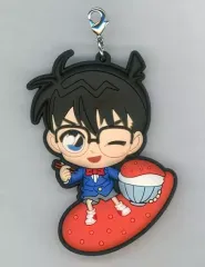 【中古】キーホルダー 江戸川コナン 明太子 地域限定ラバーマスコット 「名探偵コナン」 福岡限定