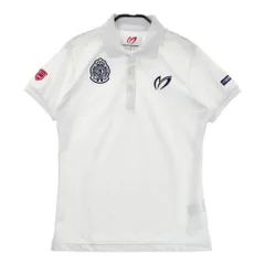 サイズ：0 MASTER BUNNY EDITION マスターバニーエディション  半袖ポロシャツ  ホワイト系 [240101587901] ゴルフウェア レディース ストスト