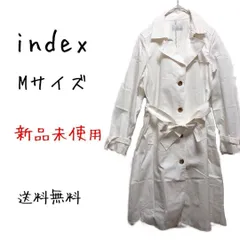 M【 春トレンチ | INDEX / インデックス 】薄手 トレンチコート 定価¥14,000 春秋 T814_2306E0340のサムネイル