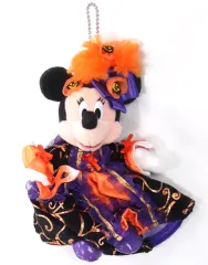 【中古】ぬいぐるみ ミニーマウス ぬいぐるみバッジ 「ディズニー・ハロウィーン 2010」 東京ディズニーシー限定