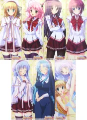 【中古】ポスター 7枚組ヒロインポスター 集合 「PCソフト プリマ☆ステラ 初回生産版」 封入特典のサムネイル
