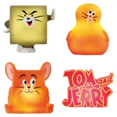 【中古】トレーディングフィギュア 全4種セット 「TOM and JERRY ライトマスコット」