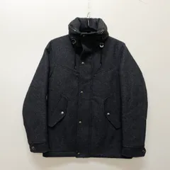 〇〇UNITED ARROWS ユナイテッドアローズ メンズ  フーデッド・メルトンジャケット SIZE S 6225-648-0502 ネイビー