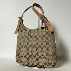 2511-375｜コーチ シグネチャー ショルダーバッグ ライトブラウン