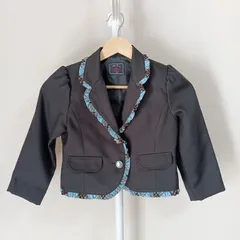 【whip party ホイップパーティー】キッズ フォーマルスーツ フリル チェック 130cm