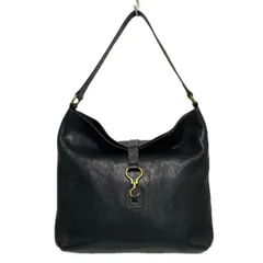 RalphLauren(ラルフローレン) ショルダーバッグ - 黒 レザー