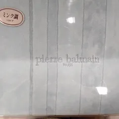 未使用・ ミンク調 シーツ pierre balmain PARIS Q222