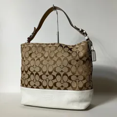 2511-419｜コーチ シグネチャー ワンショルダーバッグ ホワイト