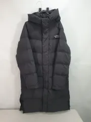 THE NORTH FACE ザノースフェイス ロング丈 ダウンジャケット アルカン オンボール コート チャコールグレー xl