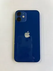美品 iPhone 12 mini 128GB ブルー バッテリー100% MGDP3J/A - 6434