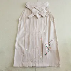 袴 卒業式 象牙色 行灯袴 花柄刺繍 振袖 晴れ着 大学生 成人式