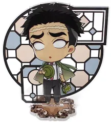 【中古】アクリルスタンド・アクリルパネル 悲鳴嶼行冥 ～キメツモダン～ アクリルスタンド 「鬼滅の刃 藤色商店街 -あみあみ通り- in 秋葉原」