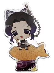 【中古】雑貨 胡蝶しのぶ 「セガコラボカフェ 鬼滅の刃 スタンド付きデフォルメアクリルキーホルダーB」