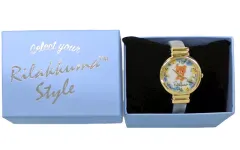 【中古】雑貨 ブルー Rillakuma Style バングルウォッチ 「リラックマ」